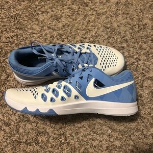 Nike Light Blue and White Sneakers
